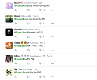 Illustration for article titled Some Nintendo fans think Papa John’s is teasing a new game console